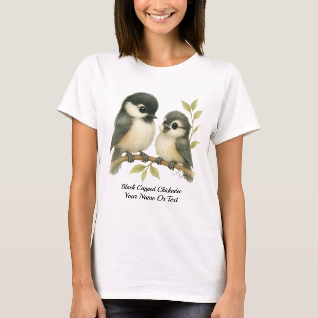 Camiseta Adorable Carolina Chickadee (Frente)