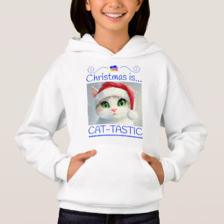 Camiseta Adorable Cat Christmas Tee – Cat-tastic Holidays