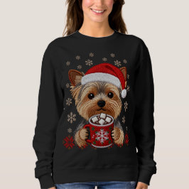 Camiseta Adorable Christmas Yorkshire Terrier