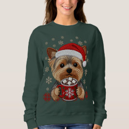 Camiseta Adorable Christmas Yorkshire Terrier