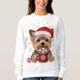Camiseta Adorable Christmas Yorkshire Terrier
