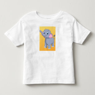 Camiseta "Adorable Elephant Charm: Toddler Tee"