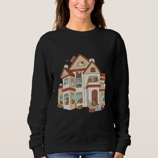 Camiseta Adorable House Cats in Cute Poses Cat  Cute Cats (Frente)