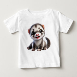 Camiseta Adorable Hurón Bebé