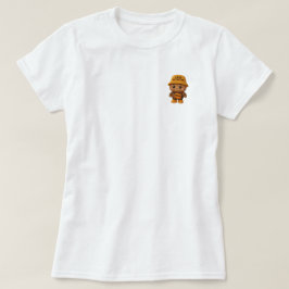 Camiseta Adorable "Less But Better" Bear Tee