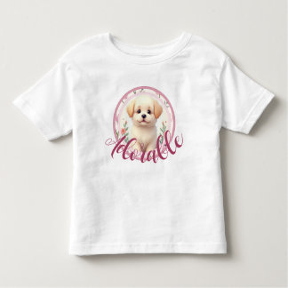 Camiseta Adorable Little Puppy Dog