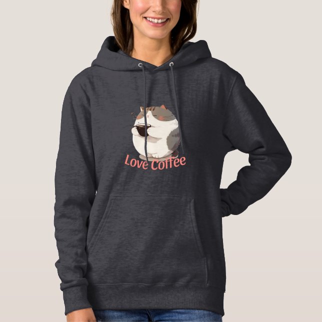 Camiseta Adorable Love Coffee (Frente)