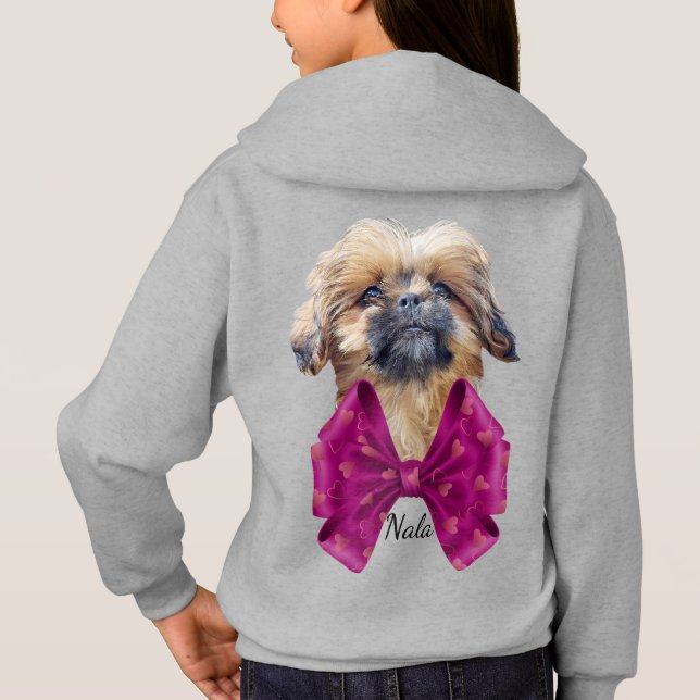 Camiseta Adorable Nala the Shih Tzu Puppy (Verso)