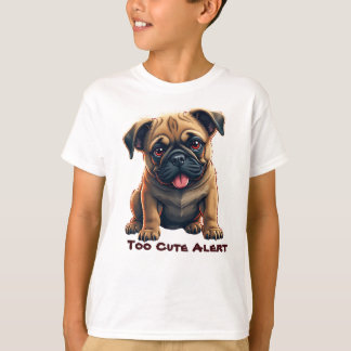 Camiseta Adorable Pug Illustration