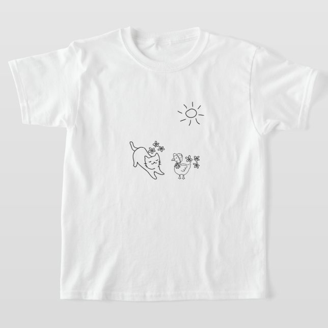 Camiseta Adorable Spring Kid's (Postura )