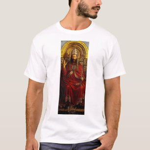 Camiseta Adoração do carneiro místico por Jan van Eyck