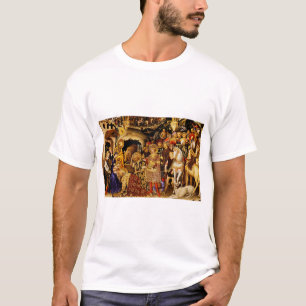 Camiseta Adoração dos Magos por Gentile da Fabriano