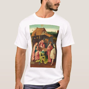 Camiseta Adoração dos Magos por Hieronymus Bosch