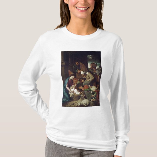Camiseta Adoração dos pastores, 1630 (Frente)