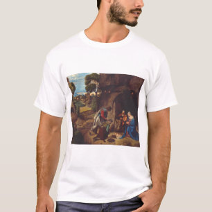 Camiseta Adoração dos Pastores por Giorgione