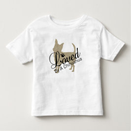 Camiseta Adorado Por Um Chibão Toddler