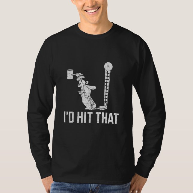 Camiseta Adoradores do Jogo de Percussão de Carnaval Pun Fu (Frente)