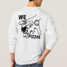 Camiseta Adoramos pizza - Pizza Love - ASL ILY Obsession De