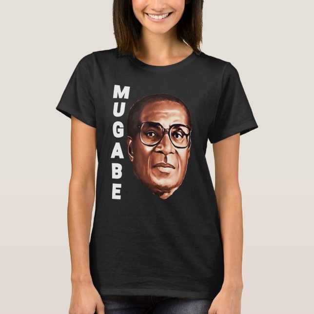 Camiseta Adoramos Robert Mugabe (Frente)