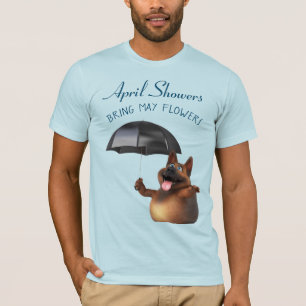 Camiseta Adoráveis Cachorros Universos 3D Cachorros de Abri