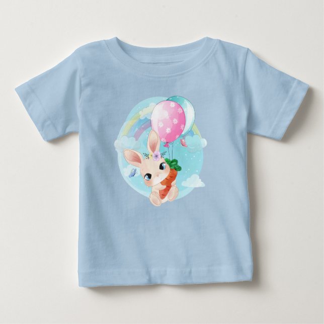 Camiseta Adoráveis Coelhinhos Doce (Frente)