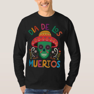 Camiseta Adoráveis Dia das Morte Caveira Colorida