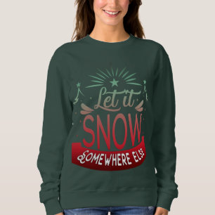 Camiseta Adoráveis Engraçados Que Neve Em Outro Lugar