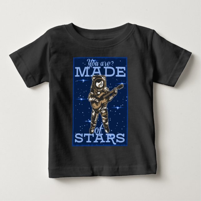Camiseta Adoráveis Espaço Você É Feito De Estrelas (Frente)