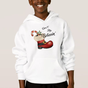 Camiseta Adoráveis Natal Não parem de acreditar