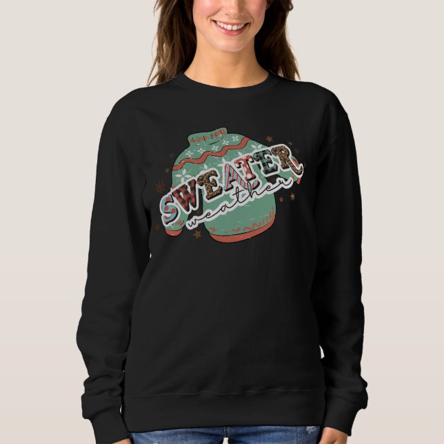 Camiseta Adoráveis Termos de Suor de Natal (Frente)