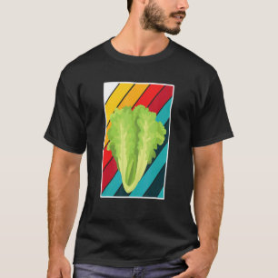 Camiseta Adorável Alface Ama Comida Vegana Jardinagem 1