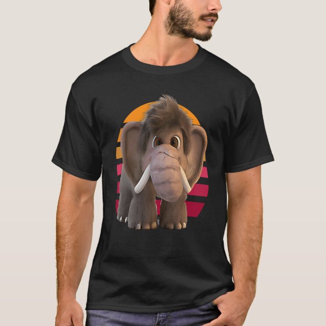 Camiseta Adorável Baby Mammoth (Frente)