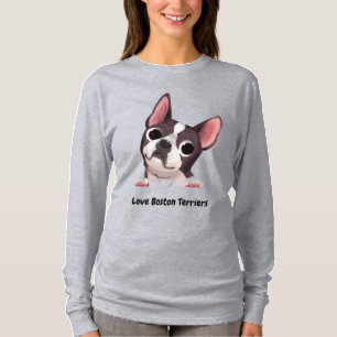 Camiseta Adorável Boston Terrier