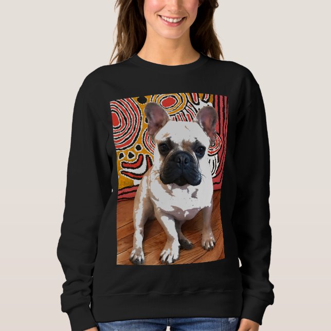 Camiseta Adorável Bulldog Francês (Frente)