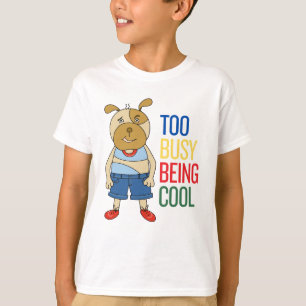 Camiseta Adorável Cachorrinho Cartoon Cachorro Fofo para Cr