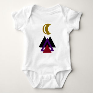 Camiseta Adorável Camping Hiking Baby :