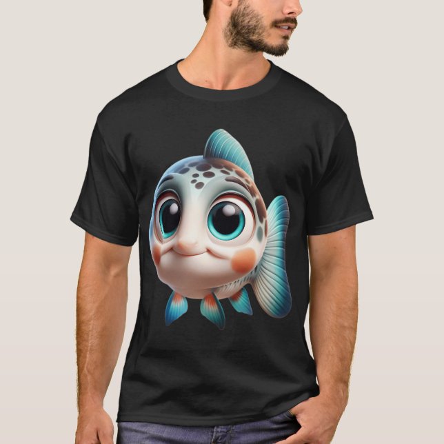 Camiseta Adorável Cory Catfish (Frente)