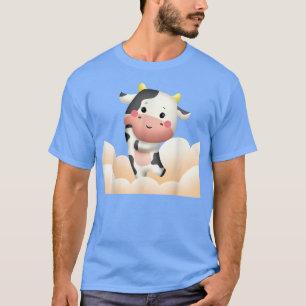 Camiseta Adorável dança de vaca leiteira