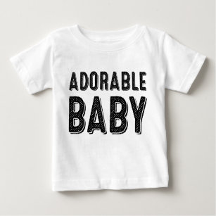 Camiseta Adorável de Bebê