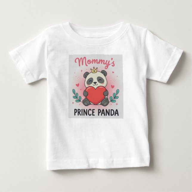 Camiseta Adorável de Dia dos Namorados para Bebê (Frente)