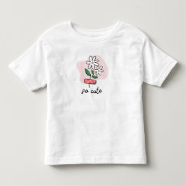 Camiseta Adorável de Flor para Criança | Roupas In