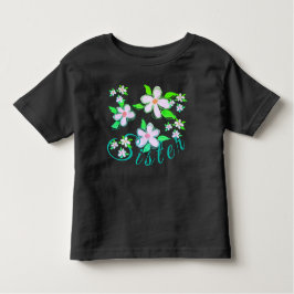 Camiseta Adorável Design Floral Moderno
