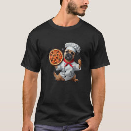 Camiseta Adorável do Buddy Chef para Pizza Naciona