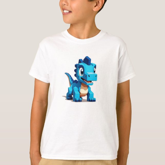Camiseta Adorável do Dinossauro (Frente)