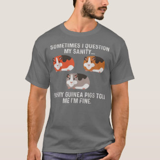 Camiseta Adorável e Engraçado Porco me disse que eu sou boa