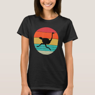 Camiseta Adorável Emu Silhouette Bird Costume Emus