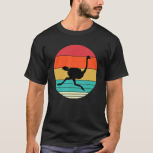 Camiseta Adorável Emu Silhouette Bird Costume Emus