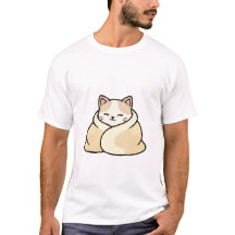 Adorável Gatinho Kawaii Abraçado em Cobertor Aconc