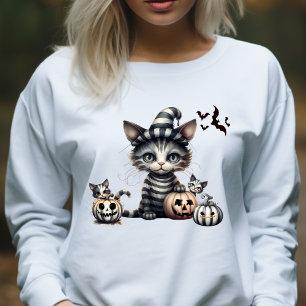 Camiseta Adorável Ghoul Pumpkin de Halloween