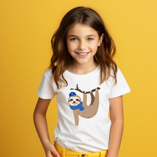 Camiseta Adorável Hanukkah Sloth